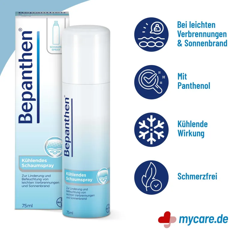 Bepanthen Kühlendes Schaumspray, 75 ml