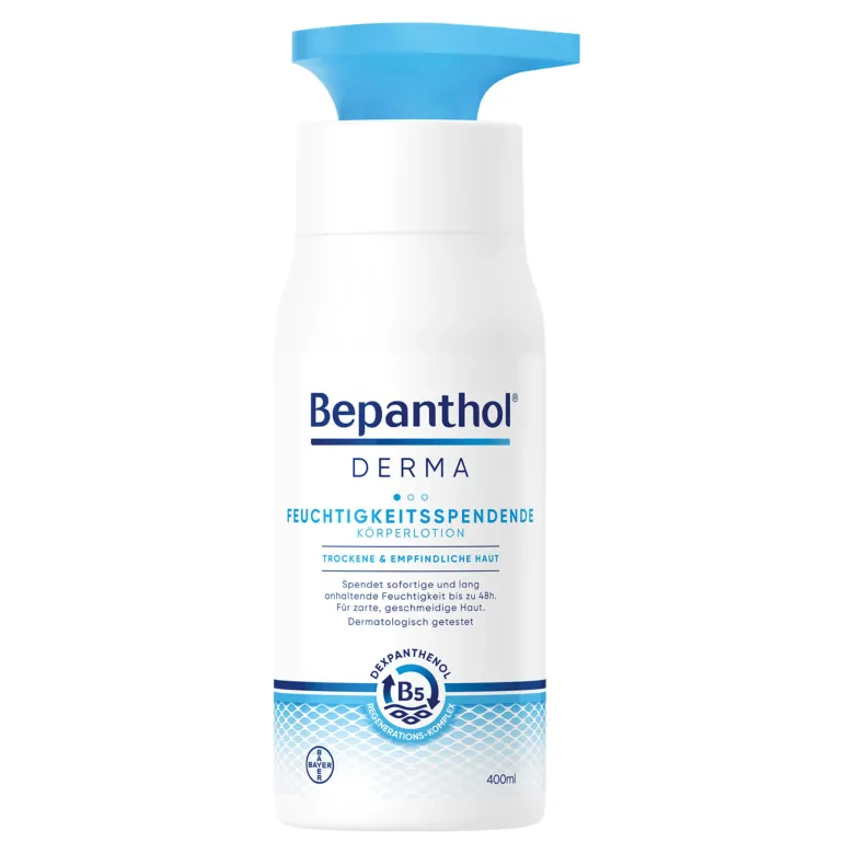 Bepanthol Derma Feuchtigkeitsspendende Körperlotion, 1X400 ml
