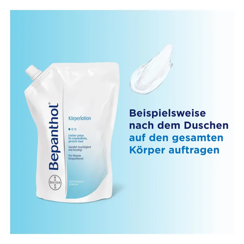 Bepanthol Körperlotion Nachfüllbeutel, 400 ml