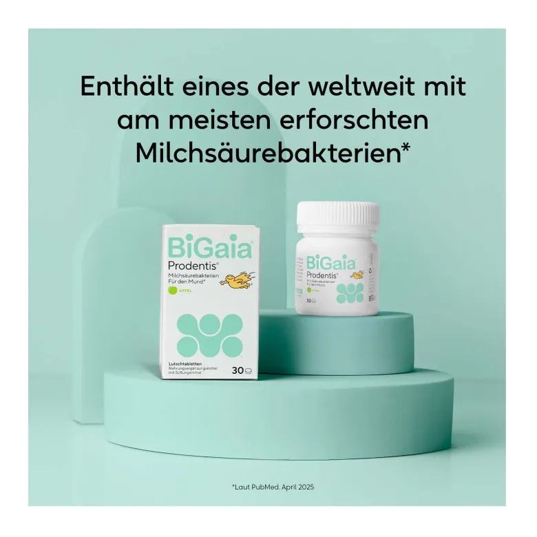 BiGaia Prodentis Lutschtabletten Apfel, 30 St