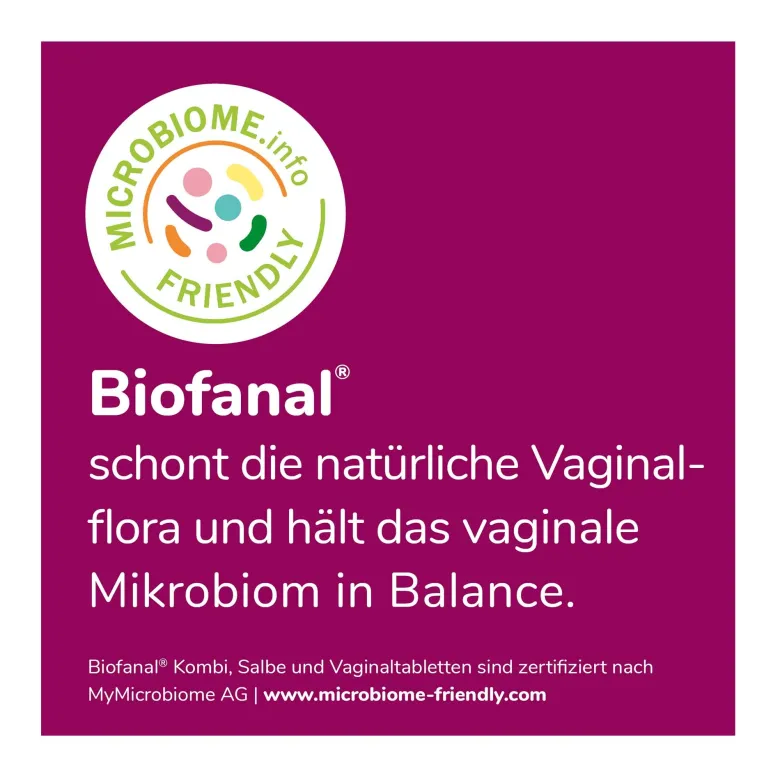 Biofanal bei Scheidenpilz 100 000 I.E. Vaginaltabletten, 12 St
