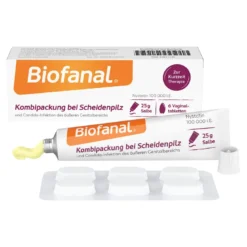 Biofanal Kombipackung bei Scheidenpilz Salbe+Vaginaltabl., 1 P
