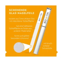 Bio-H-Tin Glas-Nagelfeile, 1 St