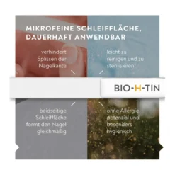 Bio-H-Tin Glas-Nagelfeile, 1 St