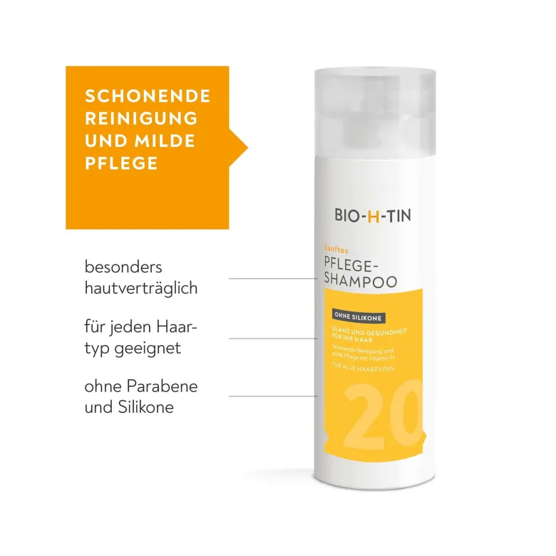 Bio-H-Tin Pflege Shampoo, 200 ml