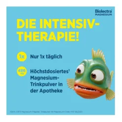 Biolectra Magnesium 486 mg intens Trinkpulver Orangen-Mango, 20 St