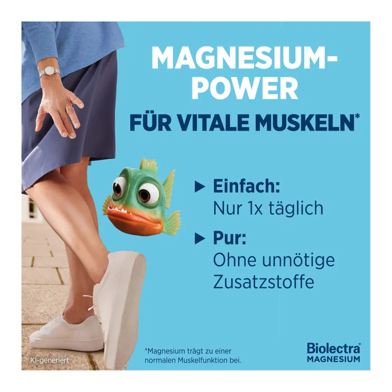 Biolectra Magnesium 300 mg Kapseln, 100 St