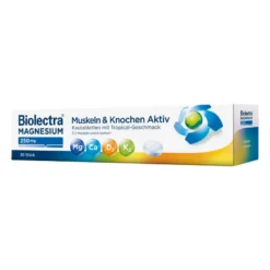 Biolectra Magnesium 250 mg Muskeln & Knochen Aktiv, 30 St