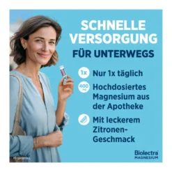 Biolectra Magnesium 400 mg Ultra Direct Sticks Zitrone, 40 St