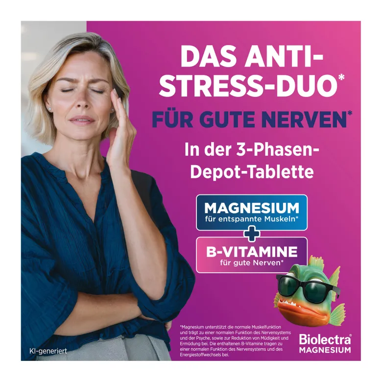 Biolectra Magnesium 400 mg Ultra 3-Phasen-Depot Kapseln, 30 St