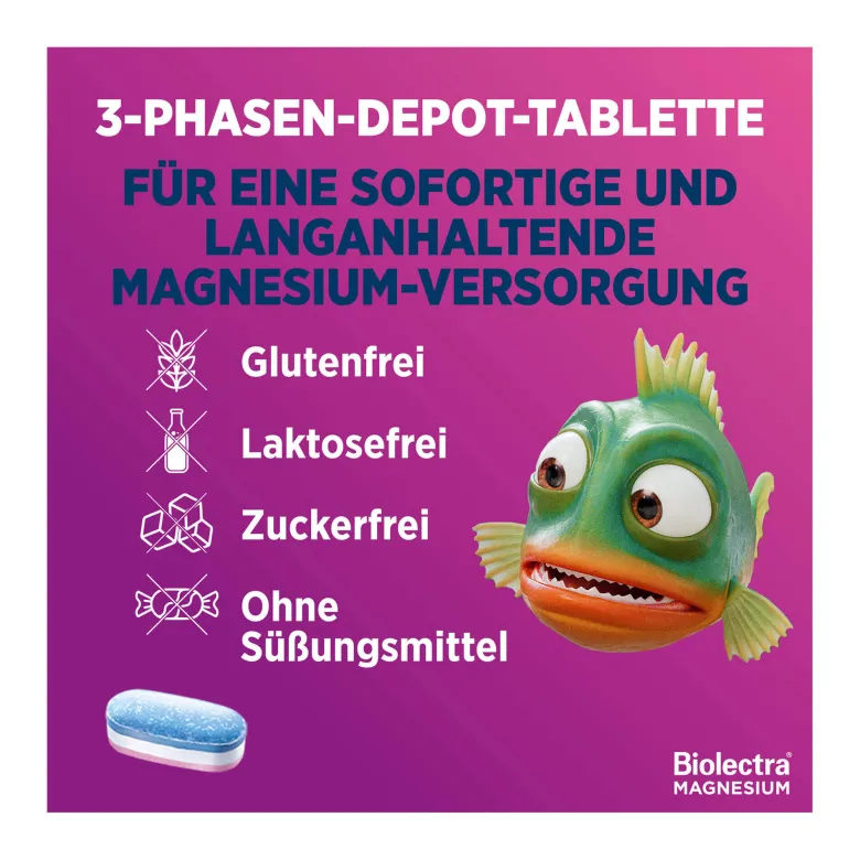 Biolectra Magnesium 400 mg Ultra 3-Phasen-Depot Kapseln, 30 St