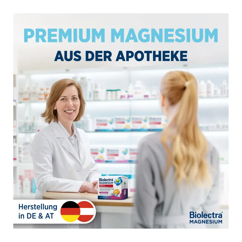 Biolectra Magnesium 400 mg Ultra 3-Phasen-Depot Kapseln, 30 St