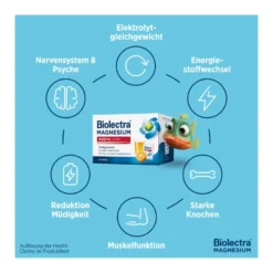Biolectra Magnesium 400 mg Ultra Trinkgranulat Orange, 20 St
