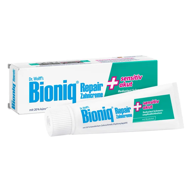 Bioniq Repair Zahncreme sensitiv akut, 75 ml