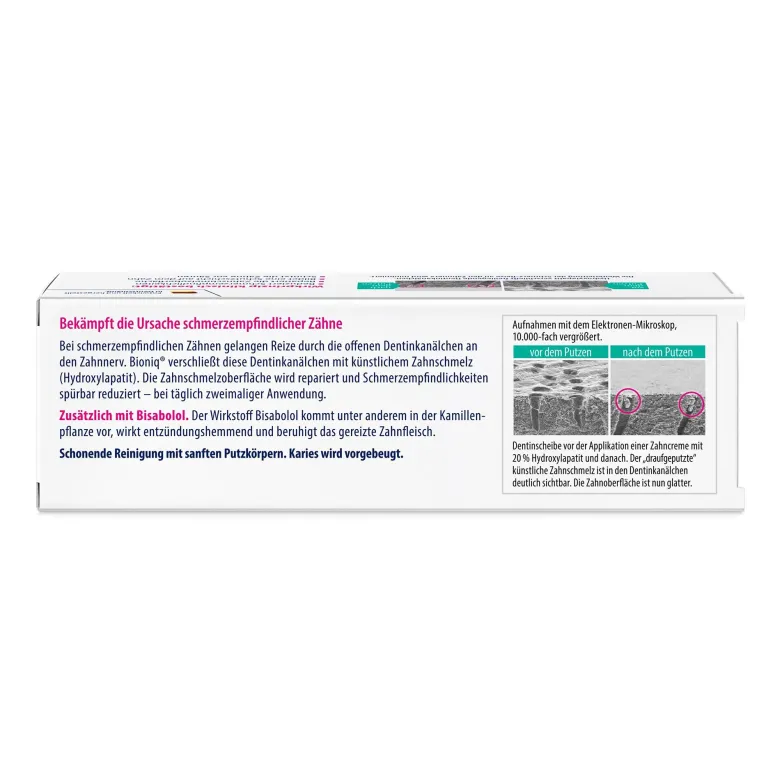 Bioniq Repair Zahncreme sensitiv akut, 75 ml