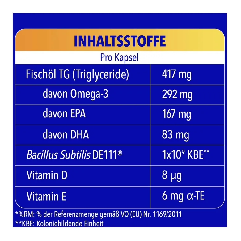 Bion Omega-3 Kapseln, 30 St