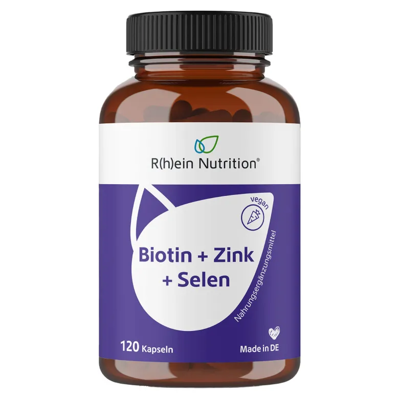 Biotin+Zink+Selen Kapseln, 120 St