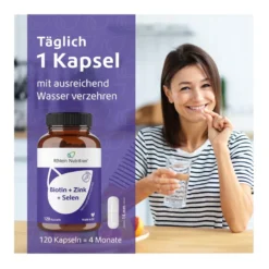 Biotin+Zink+Selen Kapseln, 120 St