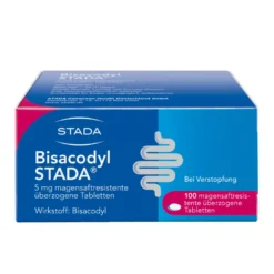Bisacodyl Stada 5 mg magensaftresistente überzogene Tablette, 100 St