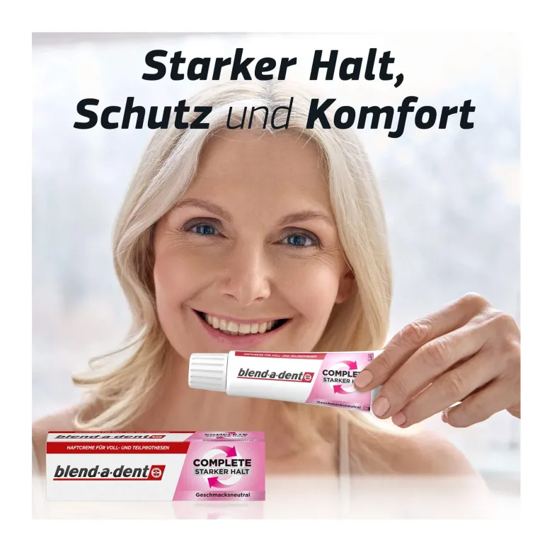 Blend-a-dent Complete Haftcreme geschmacksneutral, 47 g