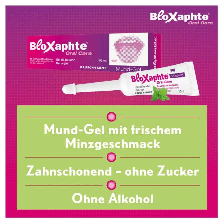 Bloxaphte Oral Care Mundgel, 15 ml