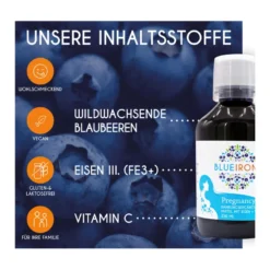 BlueIron Pregnancy Eisen Liquid, 250 ml