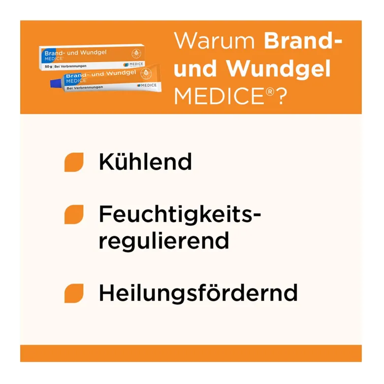 Brand- und Wundgel Medice, 50 g