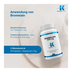Bromelain 500 mg Kapseln, 60 St