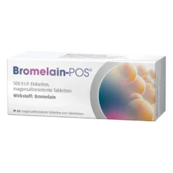 Bromelain-POS 500 F.I.P.-Einheiten, 60 St