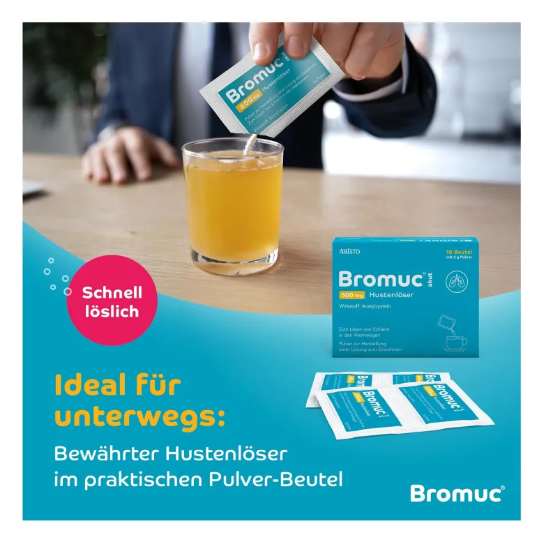 Bromuc akut 600 mg Hustenlöser, 20 St