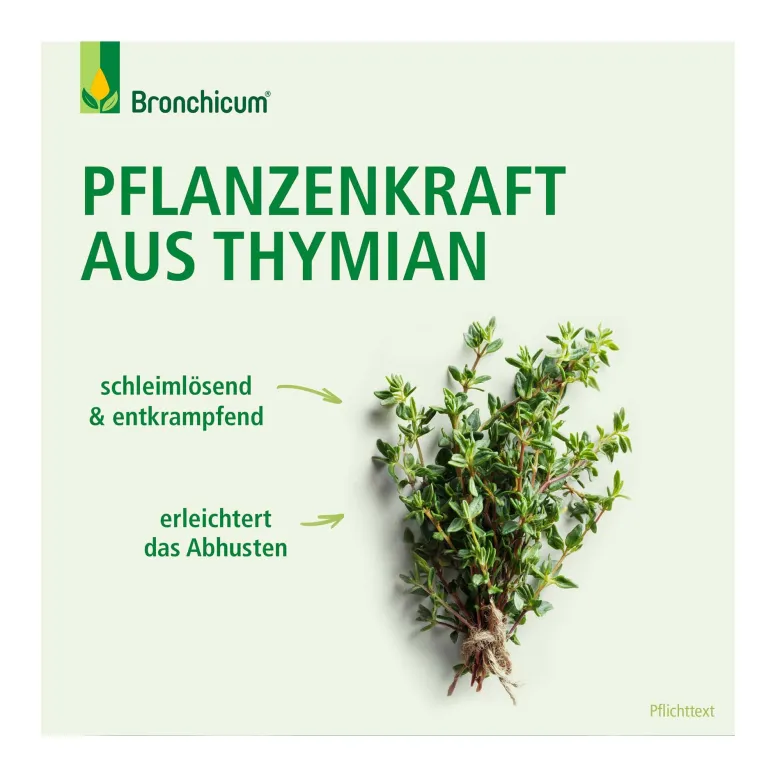Bronchicum Thymian Lutschpastillen, 20 St