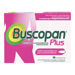 Buscopan Plus Filmtabletten, 18 St