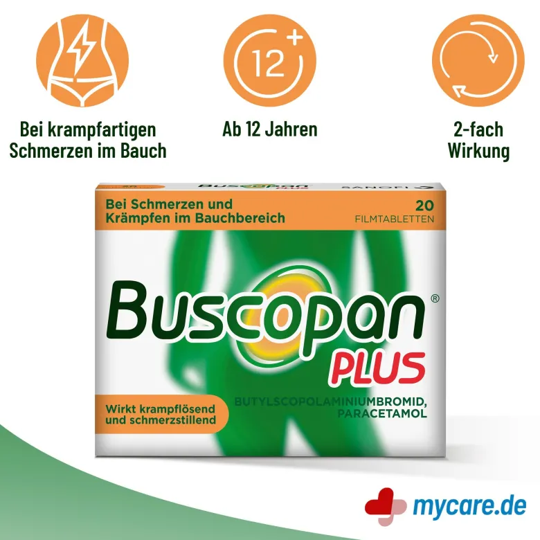 Buscopan Plus Filmtabletten, 20 St