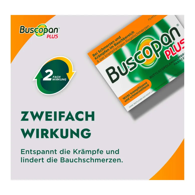 Buscopan Plus Filmtabletten, 20 St