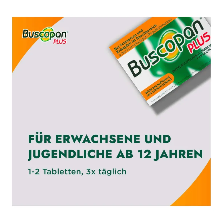 Buscopan Plus Filmtabletten, 20 St