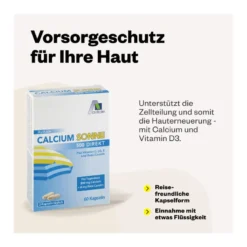 Calcium Sonne 500 Direkt Kapseln, 120 St