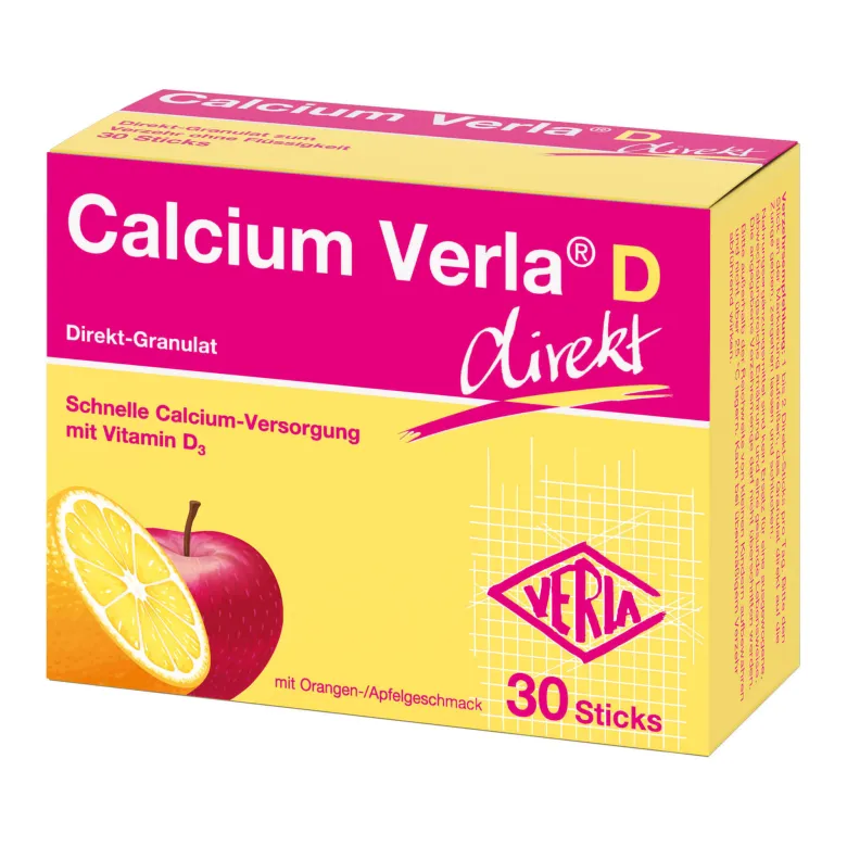 Calcium Verla D direkt Granulat, 30 St