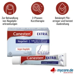 Canesten Extra Nagelpilz 2-Phasen-Kurztherapie-Set, 1 P