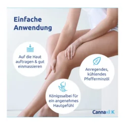 Cannaxil K Kühlendes CBD-Gel, 100 ml
