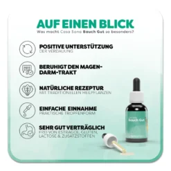 Casa Sana Bauch Gut Tropfen zum Einnehmen, 30 ml