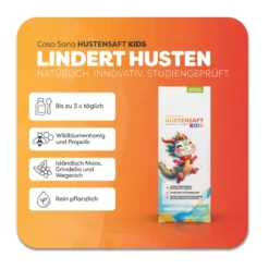 Casa Sana Hustensaft Kids, 200 ml