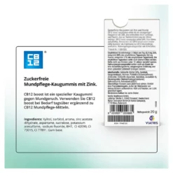 CB12 boost Kaugummi eucalyptus white, 10 St