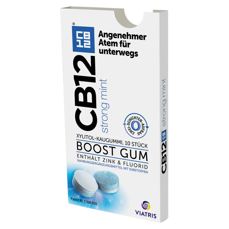CB12 boost Kaugummi strong mint, 10 St