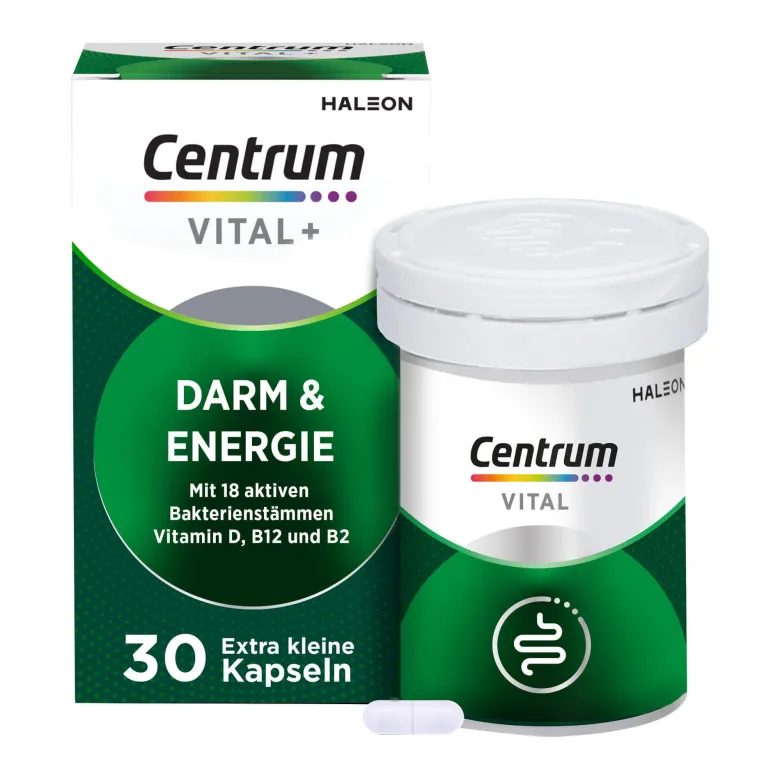 Centrum Vital+ Darm & Energie Kapseln, 30 St