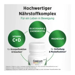 Centrum Vital+ Knochen Knorpel & Muskeln Tabletten, 30 St