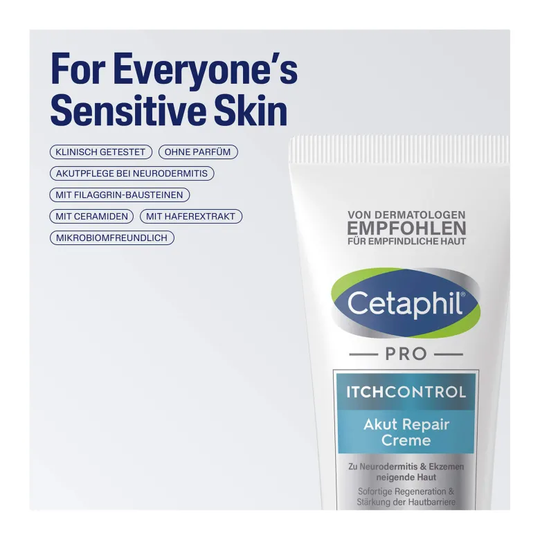 Cetaphil PRO ItchControl Akut Repair Creme, 227 g