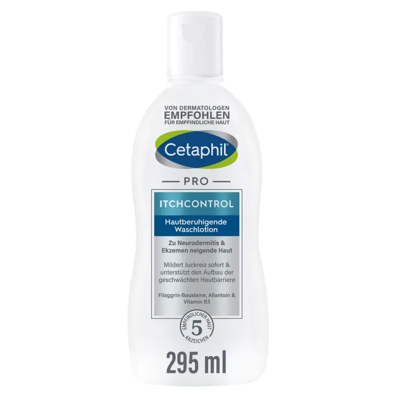 Cetaphil PRO ItchControl Hautberuhigende Waschlotion, 295 ml