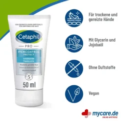 Cetaphil PRO ItchControl Protect Schützende Handcreme, 50 ml