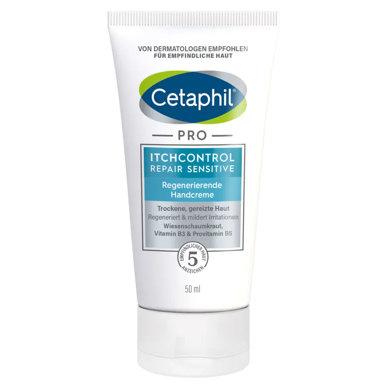 Cetaphil PRO ItchControl Repair Sensitive Handcreme, 50 ml