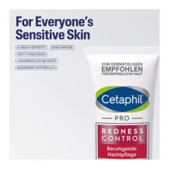 Cetaphil PRO RednessControl Beruhigende Nachtpflege, 50 ml